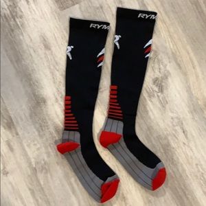Rymora compression socks WORN ONCE,